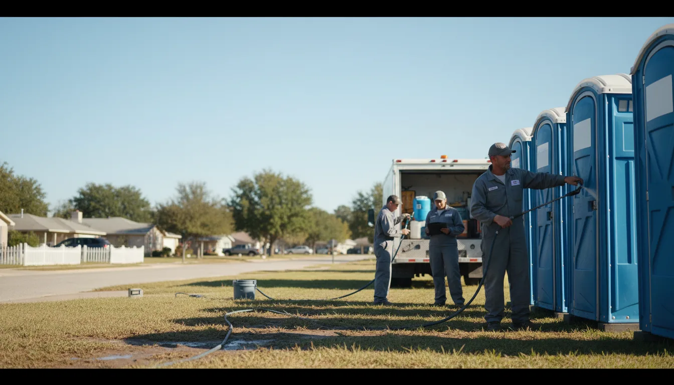 Long-Term Portable Toilet Rental in Mogadore, OH near me